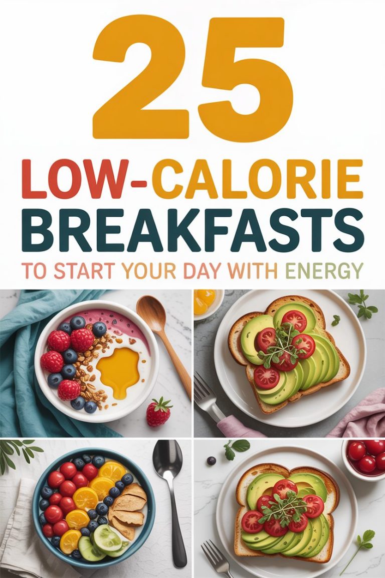 Low-Calorie Breakfasts