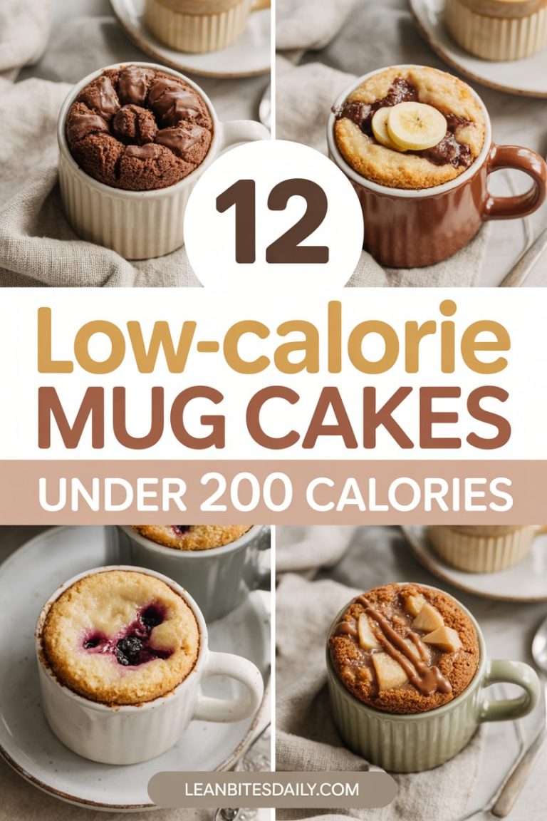 12 Low-Calorie Mug Cakes Under 200 Calories (Delicious & Easy) 3 Low-Calorie Mug Cakes Under 200 Calories