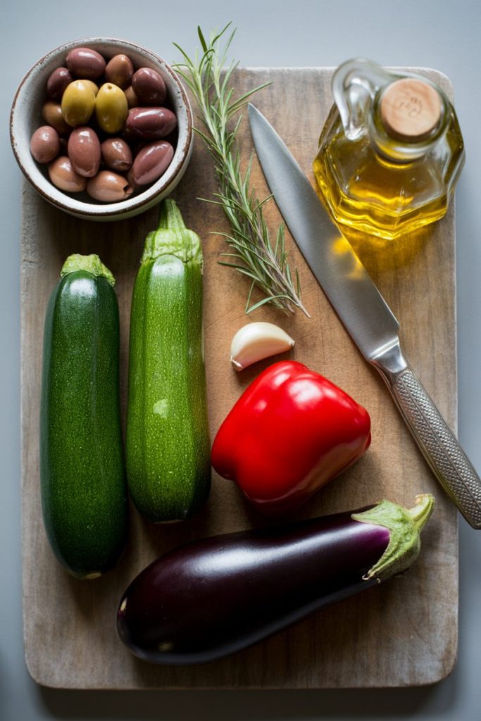 Mediterranean Veggie Casserole