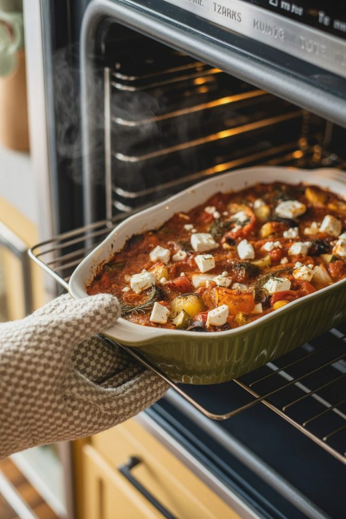 Mediterranean Veggie Casserole