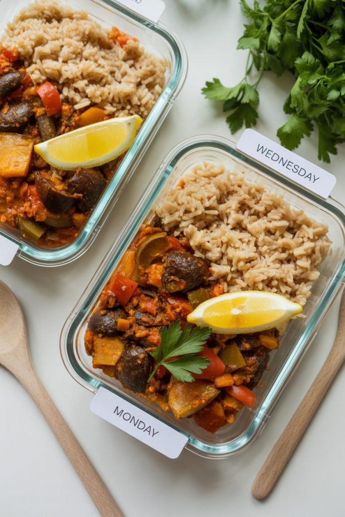 Mediterranean Veggie Casserole