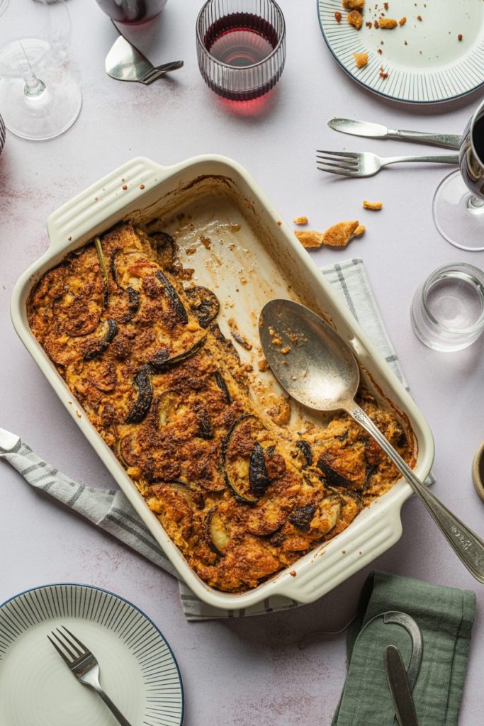 Mediterranean Veggie Casserole