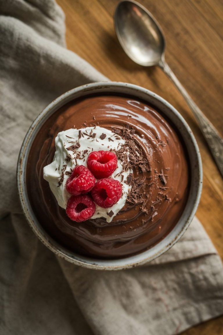 No-Bake Chocolate Avocado Mousse