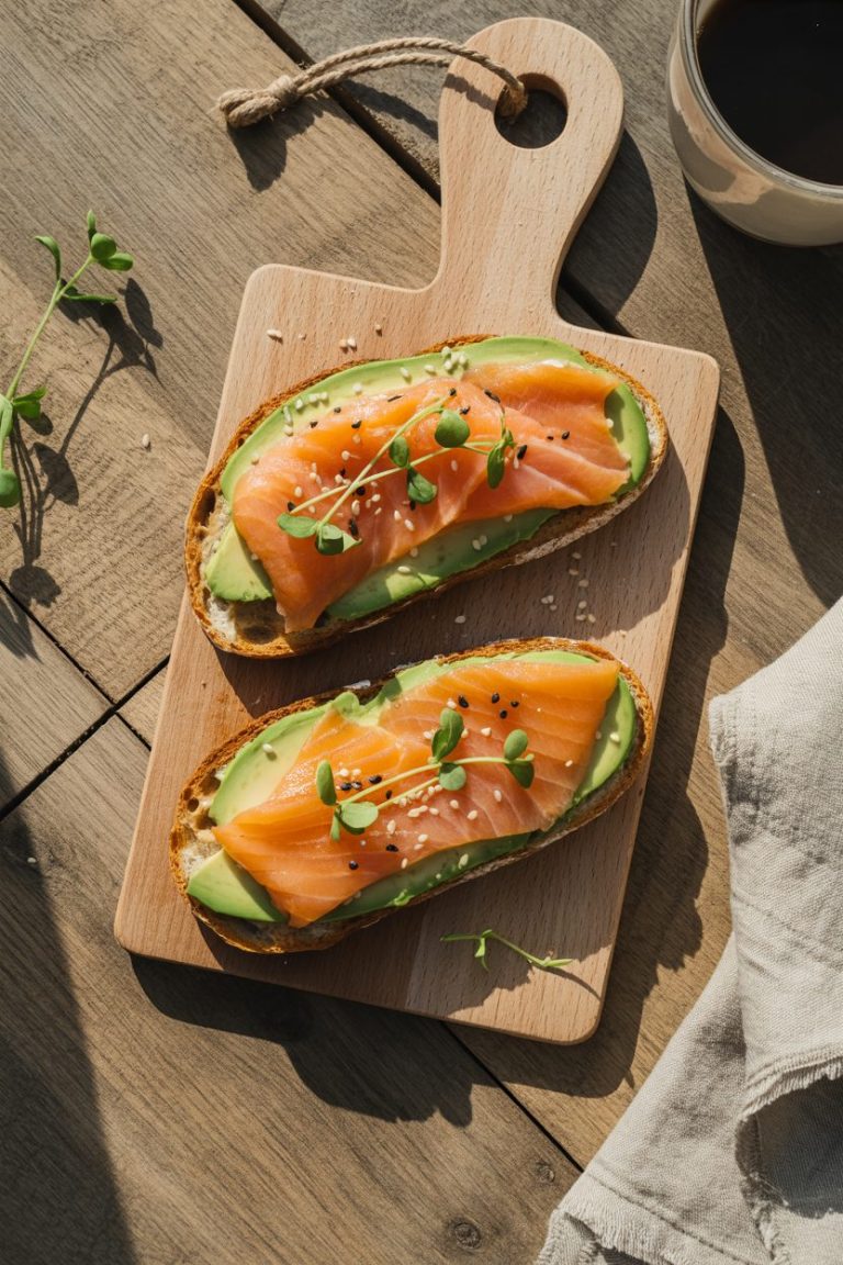 Smoked Salmon & Avocado Toast