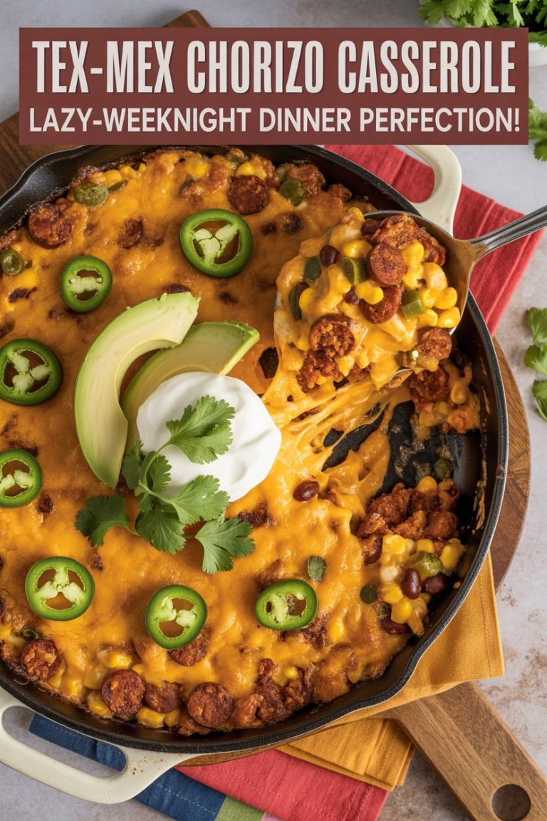 Tex-Mex Chorizo Casserole