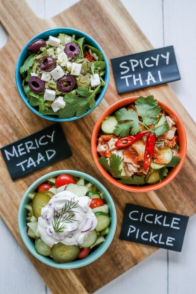 Tuna White Bean Salad Lettuce Cups 6