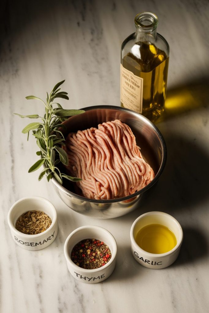 Turkey Breakfast Sausage Patties