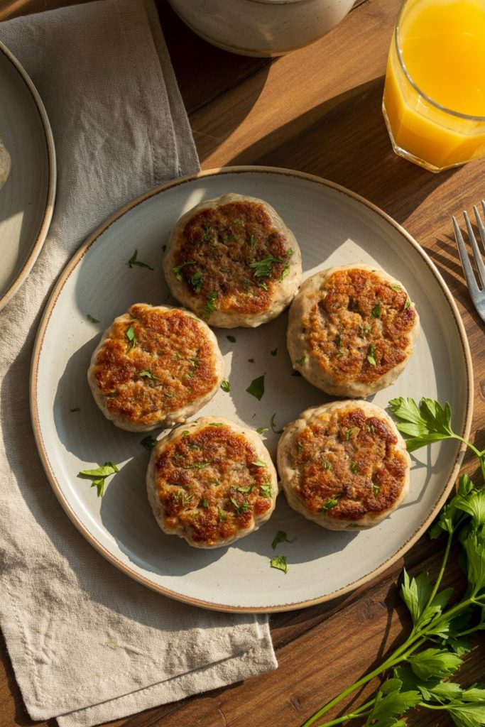 Turkey Breakfast Sausage Patties
