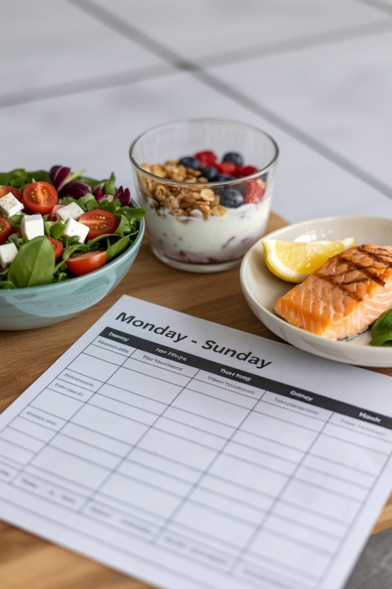 1100 Calorie 7-Day Meal Plan