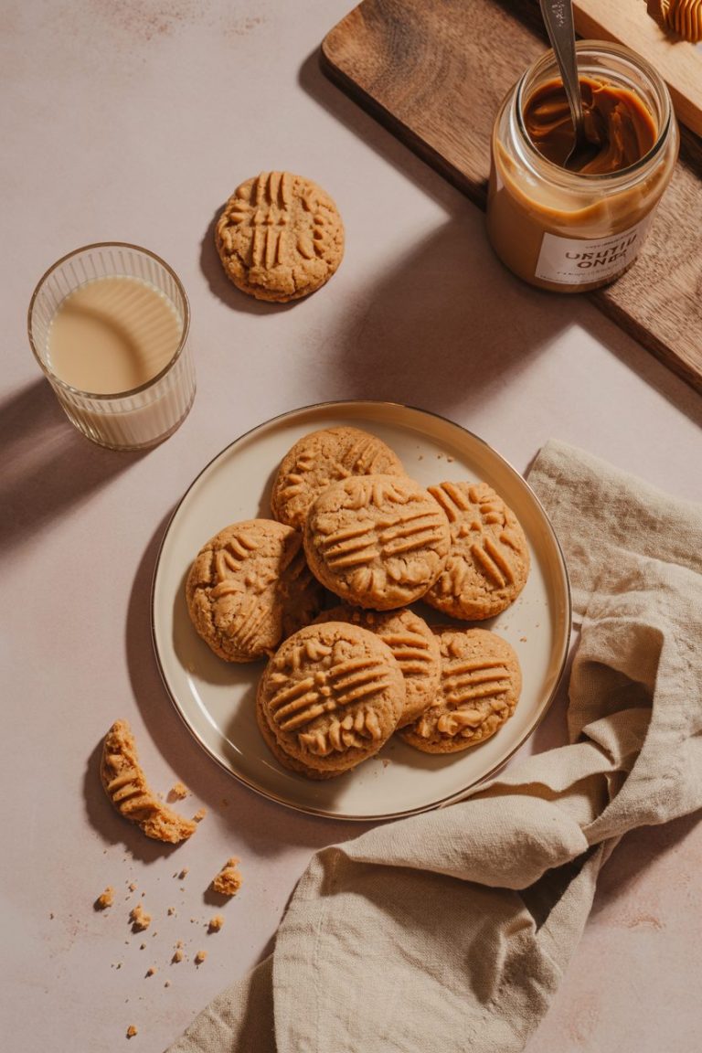 3-Ingredient Peanut Butter Cookies 14 3-Ingredient Peanut Butter Cookies