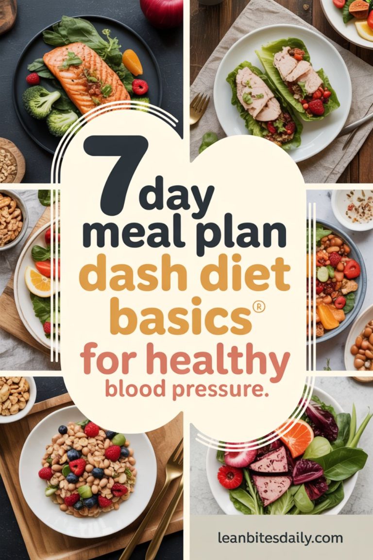 7-Day DASH Diet Plan for Beginners
