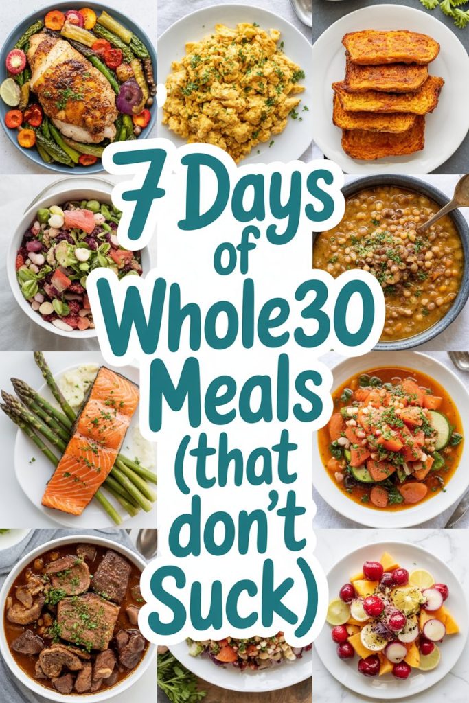 7-Day Whole30 Diet Plan