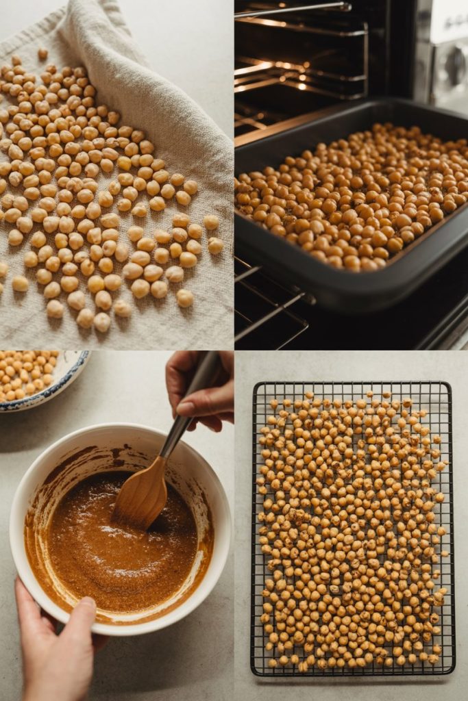 Cinnamon Roasted Chickpeas
