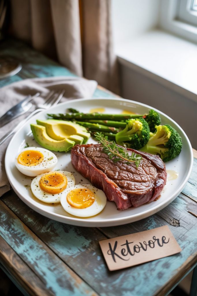 Ketovore Diet Food List