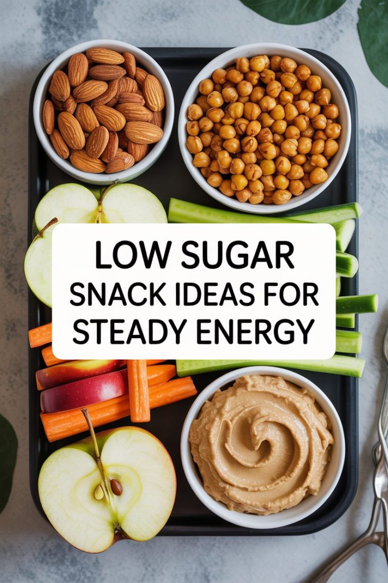 Low Sugar Grocery List – Printable Chart For Diabetes & PCOS