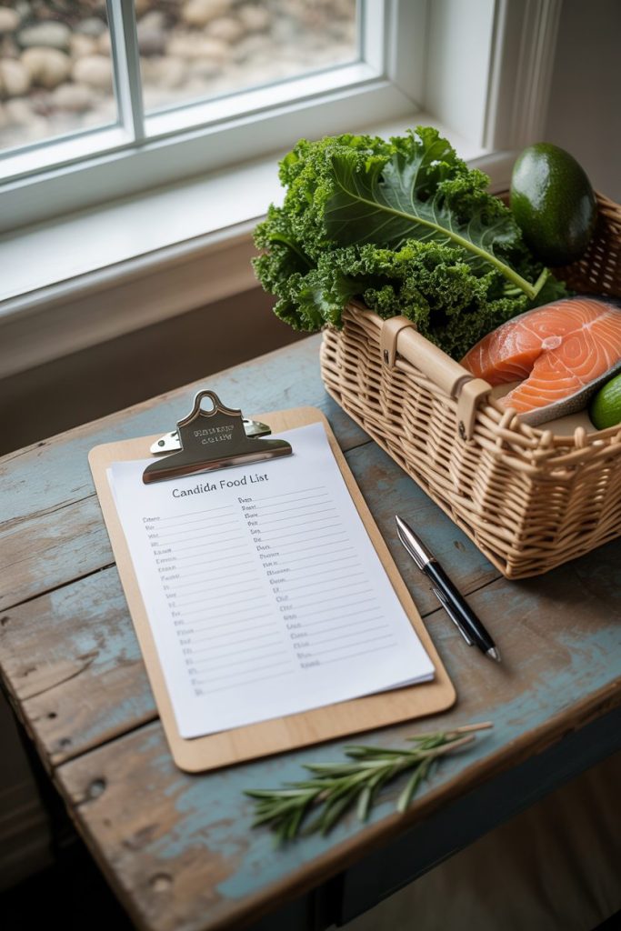 Printable Candida Diet Food List