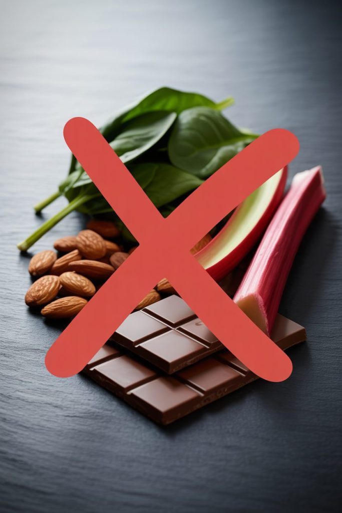 Printable Low Oxalate Food Chart 2