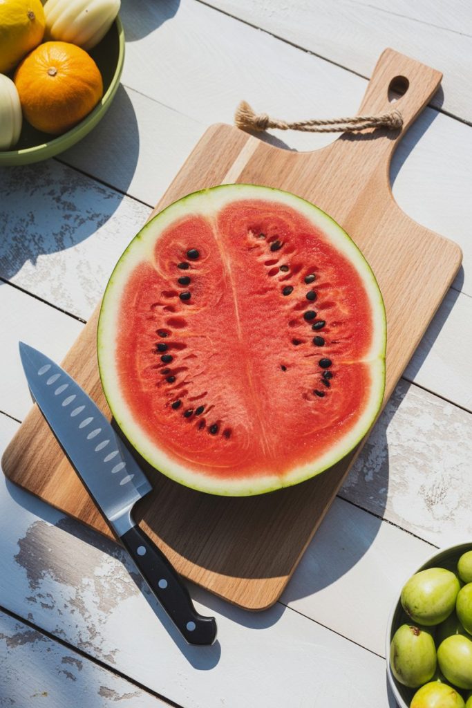 Watermelon “Pizza” (Because Why Not?) 6 Watermelon Pizza Because Why Not 4