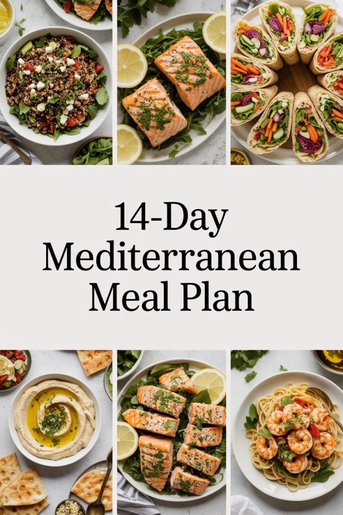14 Day Mediterranean Meal Plan With Grocery List PDF 4