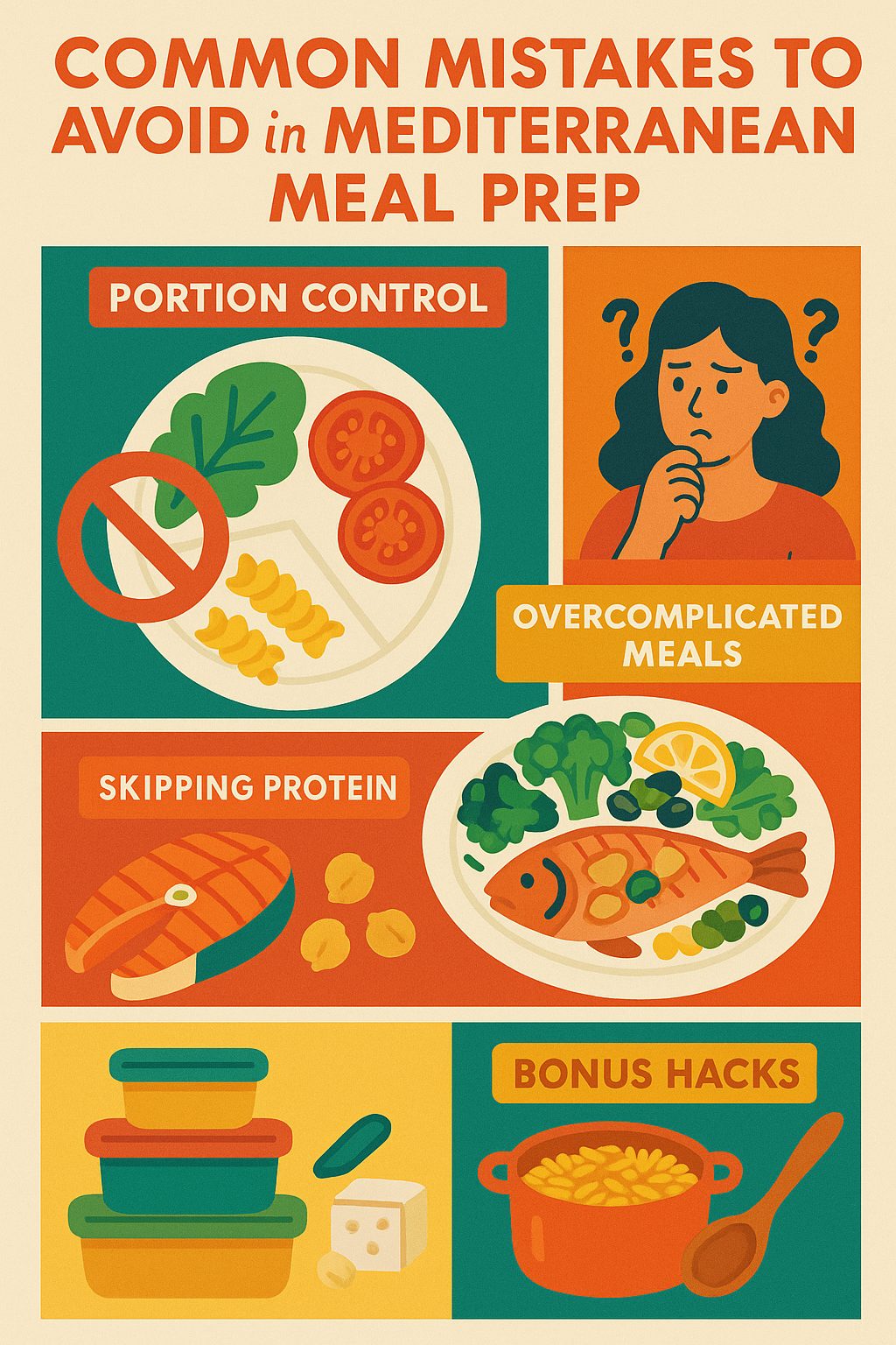 21-Day Mediterranean Meal Prep Challenge (Free PDF)