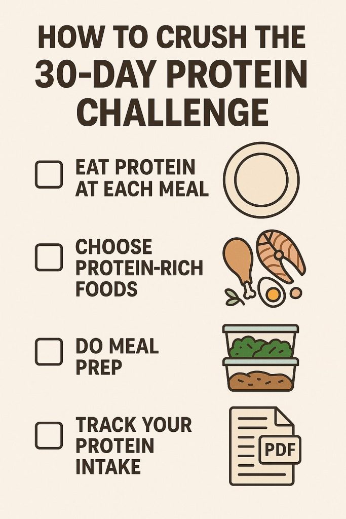 20250925 1611 Protein Challenge Steps simple compose 01k6092hspe8svnzzvq13hzzar