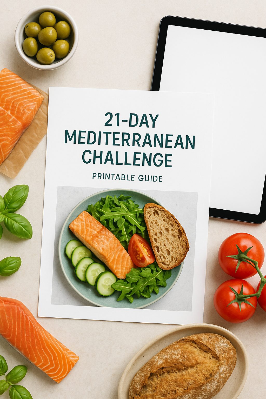 21 Day Mediterranean Weight Loss Challenge PDF Inside 2