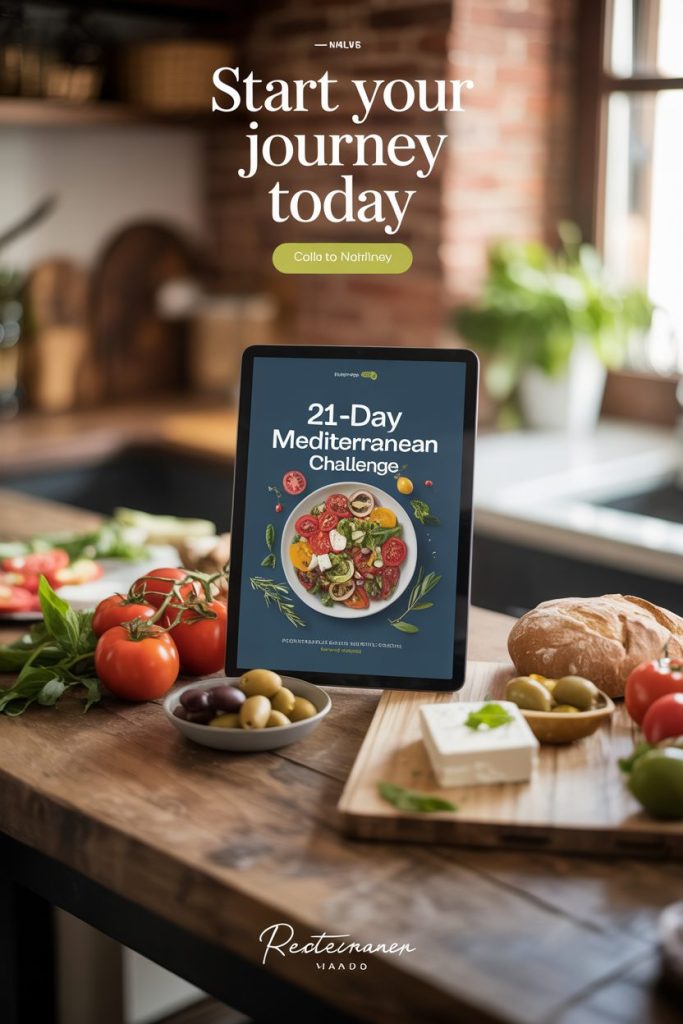 21-Day Mediterranean Weight Loss Challenge (PDF Inside)