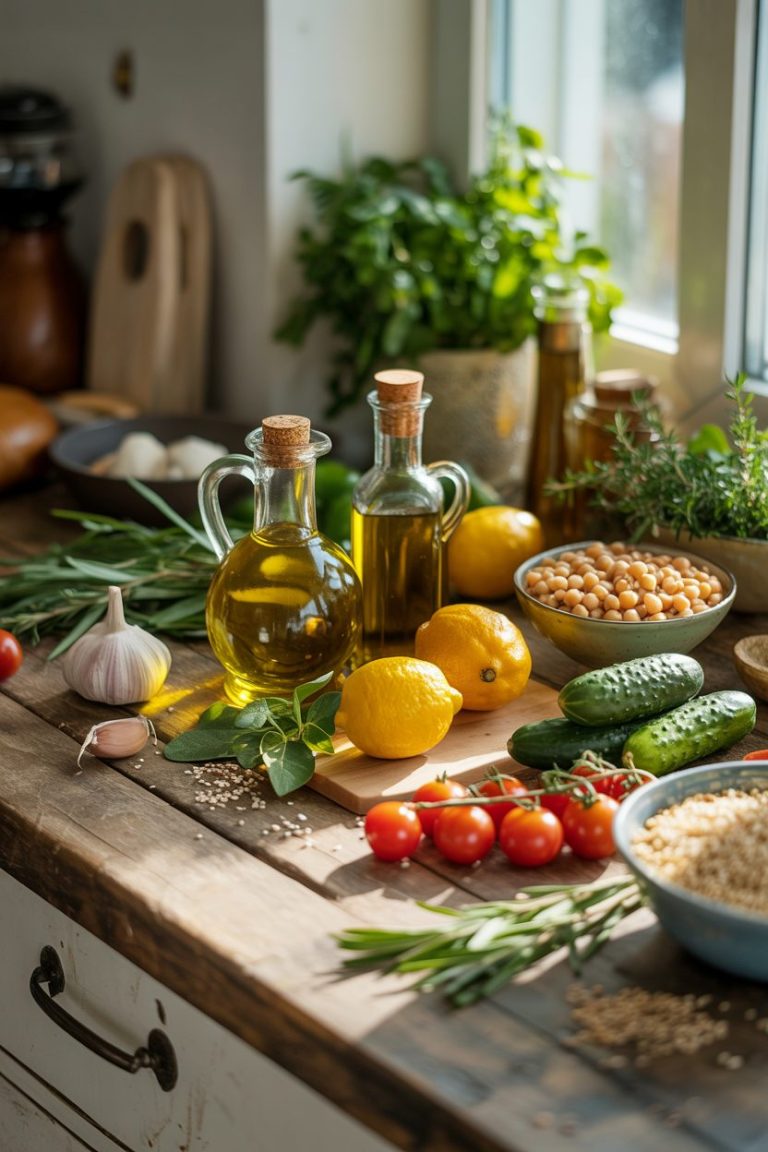 7-Day Vegan Mediterranean Diet Plan (Printable PDF)