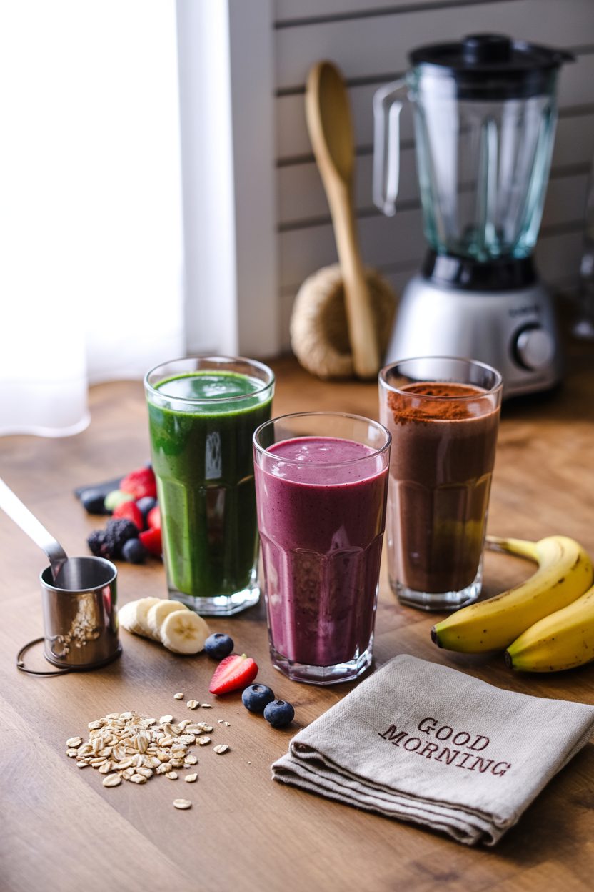 a photograph of a rustic wooden kitchen