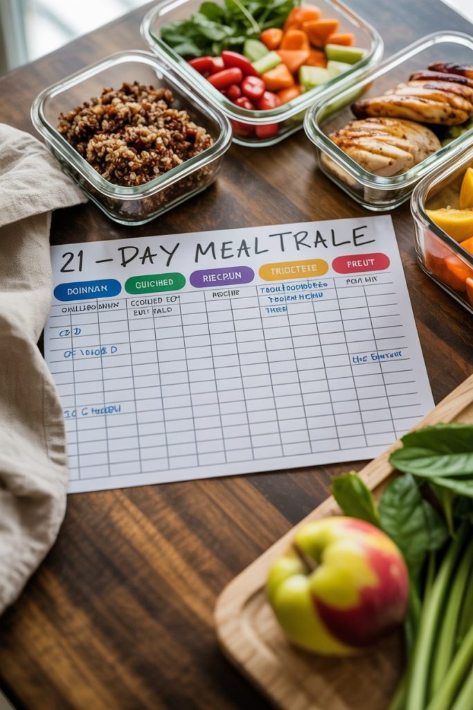 a tidy colorful 21 day meal tracker disp fyWpYKmGS KYjKuJZH3DHg mV0o6xu1SoC12QdhaGVpwg