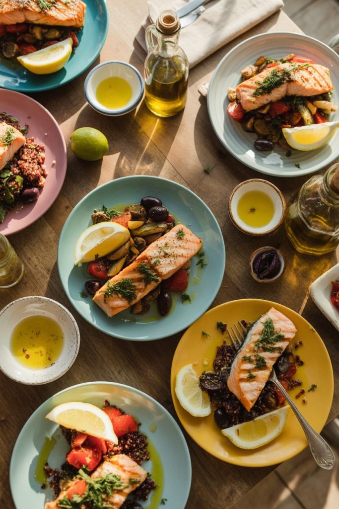 overhead shot of a vibrant mediterranean APqNhEIvQwKGmBqHz g4nw 6P940srARNGOS TFFi2mEg