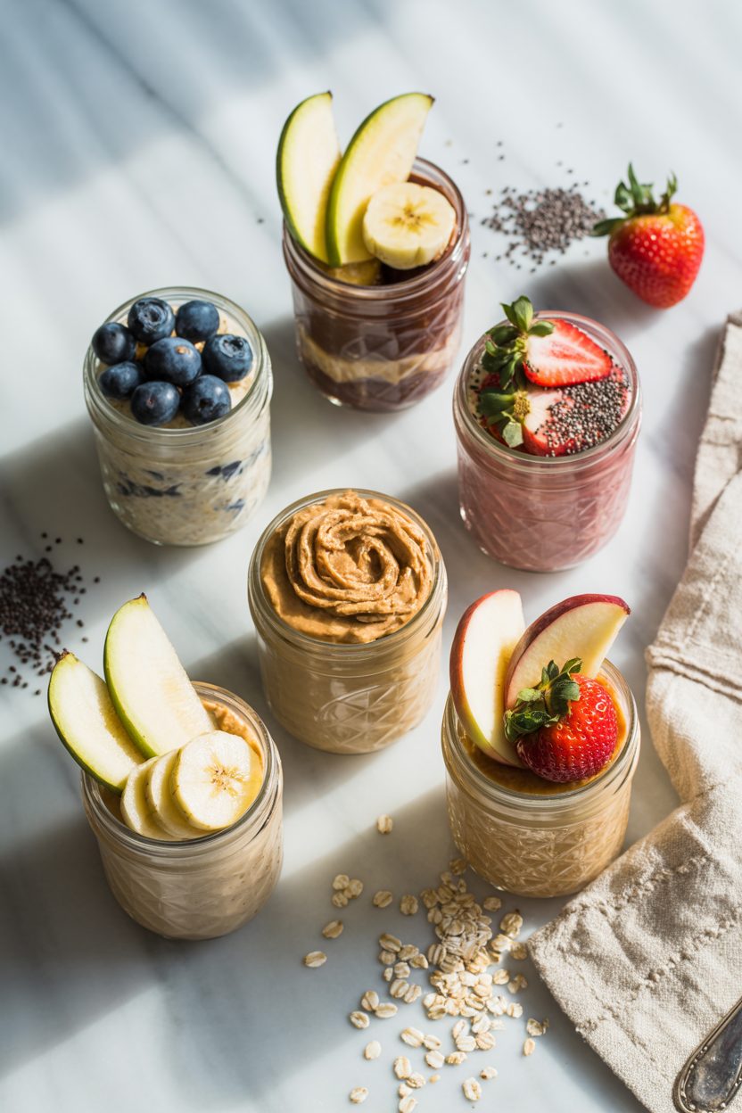 21 Low-Calorie Overnight Oats Recipes