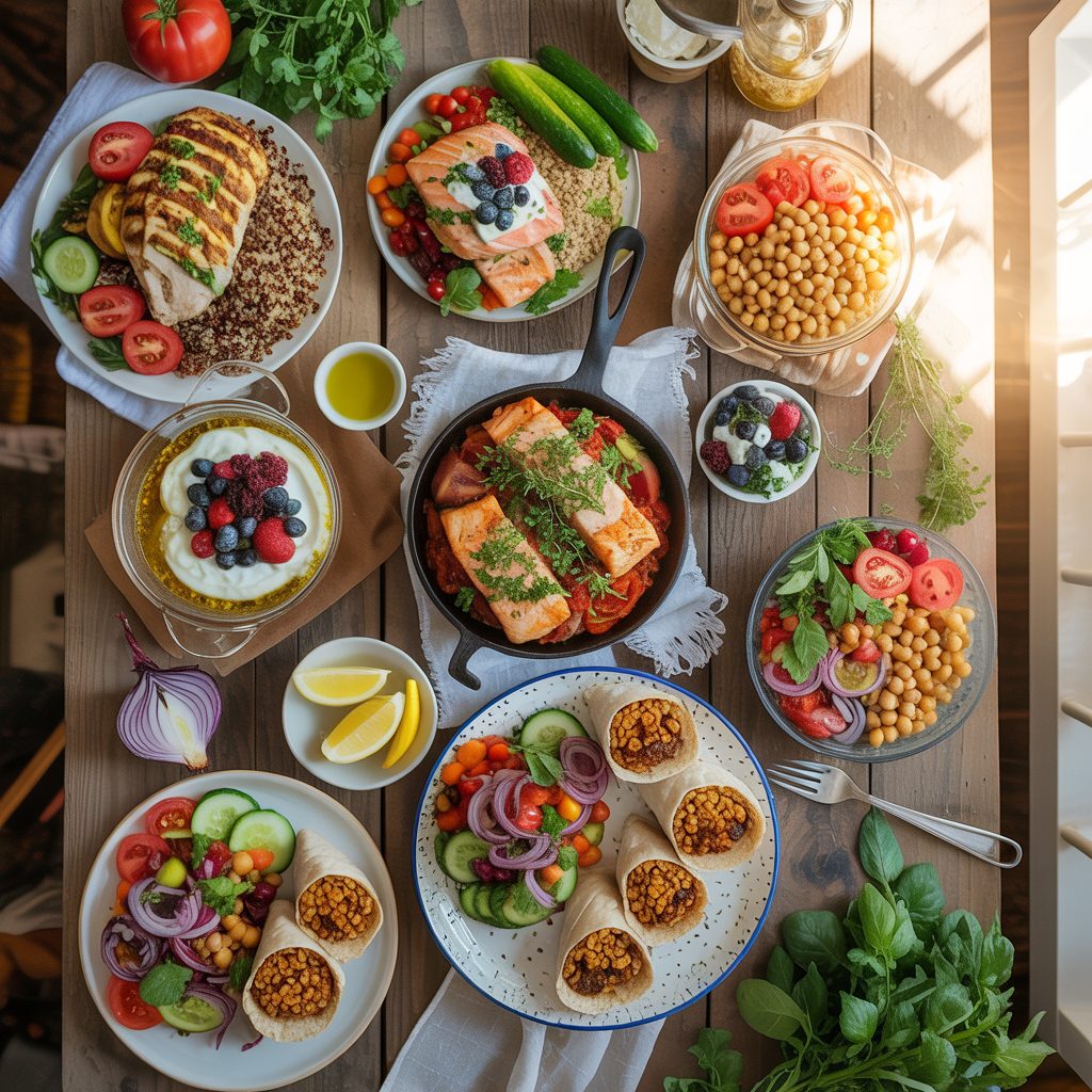 7 Day High Protein Mediterranean Meal Plan