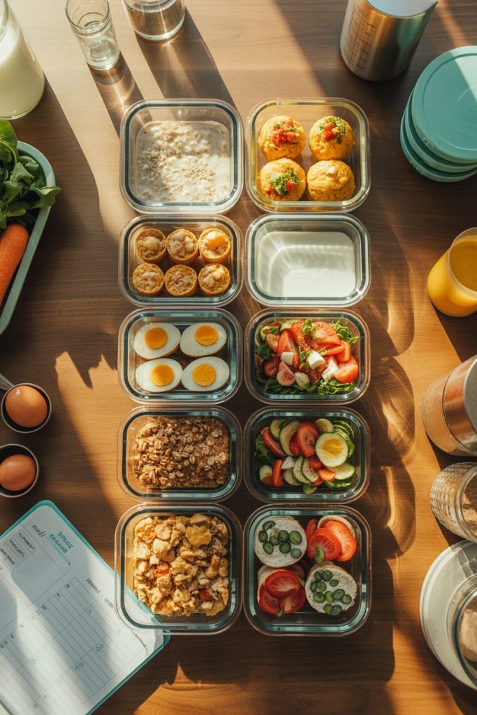 High Protein Breakfast Meal Prep Guide 7 Days of Easy Recipes