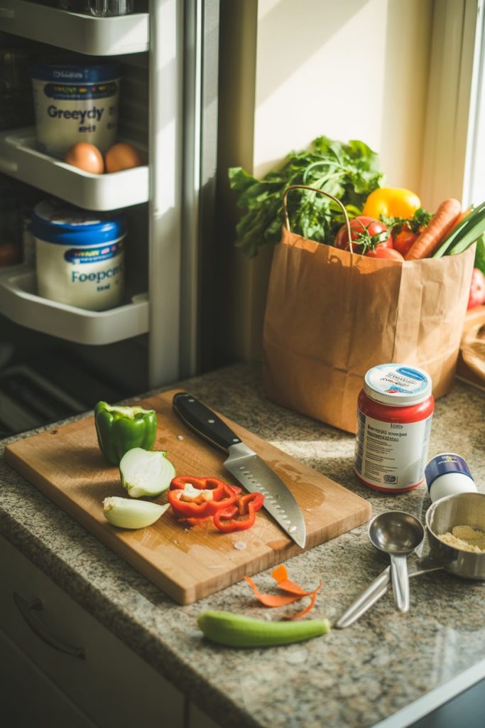 a realistic photograph of a kitchen coun edA72AwmRS24uMRrn44Vmw OwBmUQ QlSfaqhgd1tTEQ