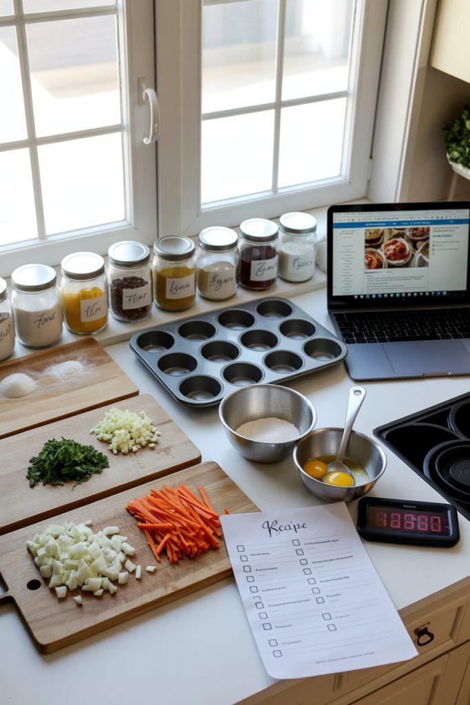 a well organized kitchen counter workspa 8Qz2PKThRv uYrX1rcqkSQ FN 129GcQG6sU1WfIBqSRg