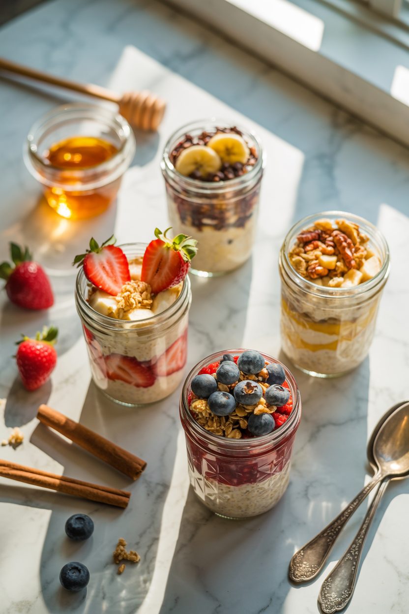 Healthy Kids' Breakfast Ideas: 12 Guilt-Free Overnight Oats! 1 Healthy Kids Breakfast Ideas 12 Guilt Free Overnight Oats