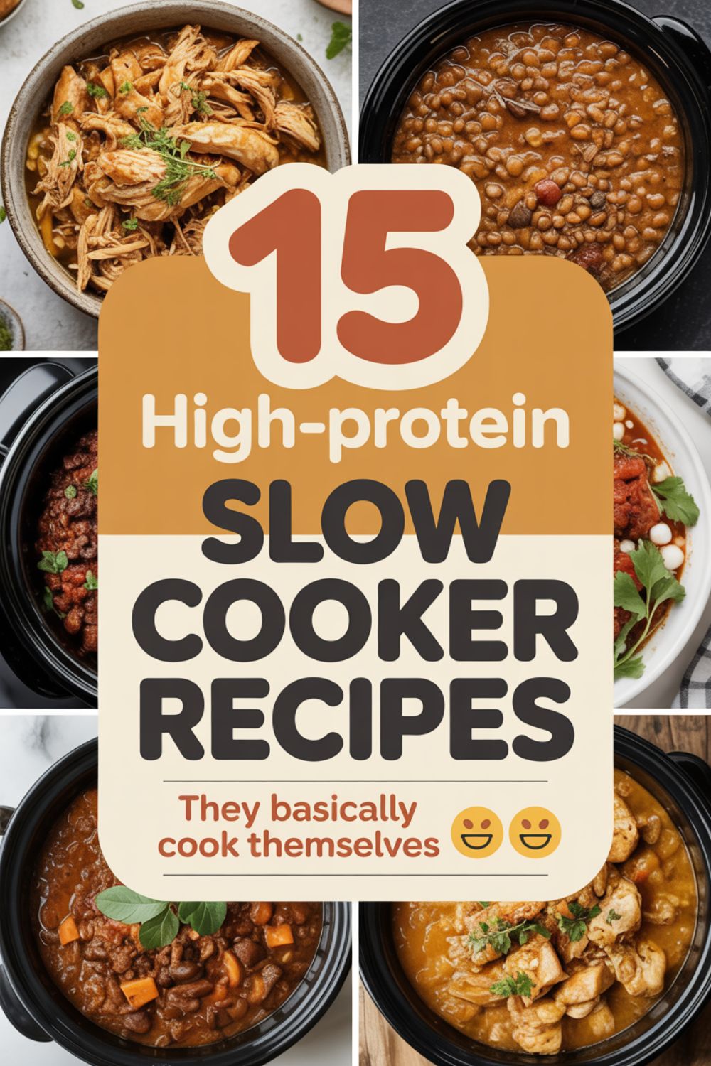 15 High Protein Slow Cooker Recipes That Cook Themselves