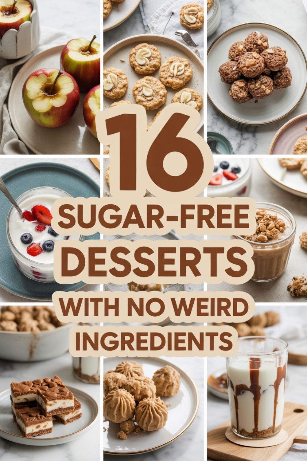 16 Sugar Free Desserts with No Weird Ingredients