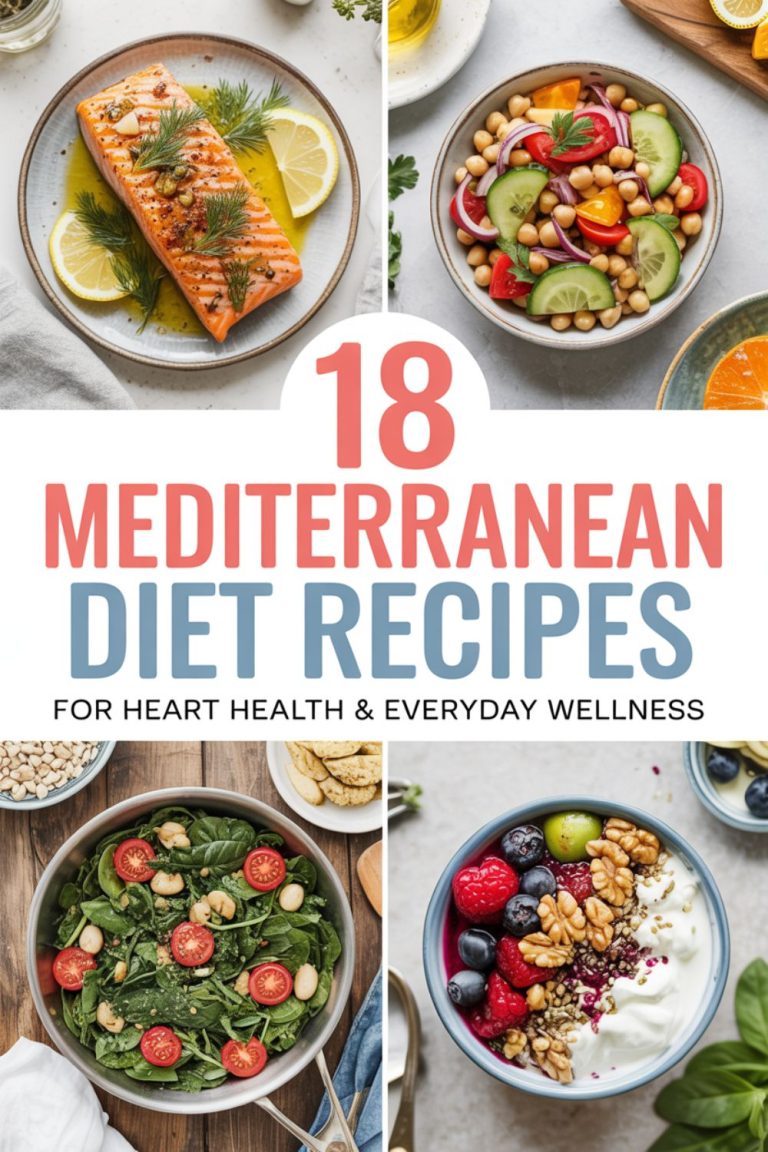 18 Mediterranean Diet Recipes for Heart Health