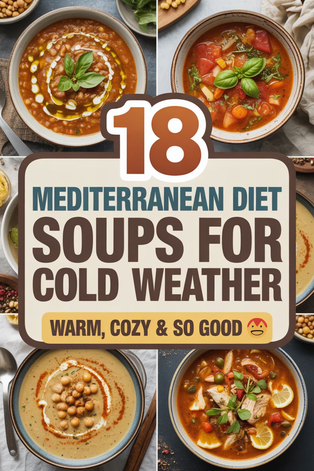 18 Mediterranean Diet Soups for Cold Weather