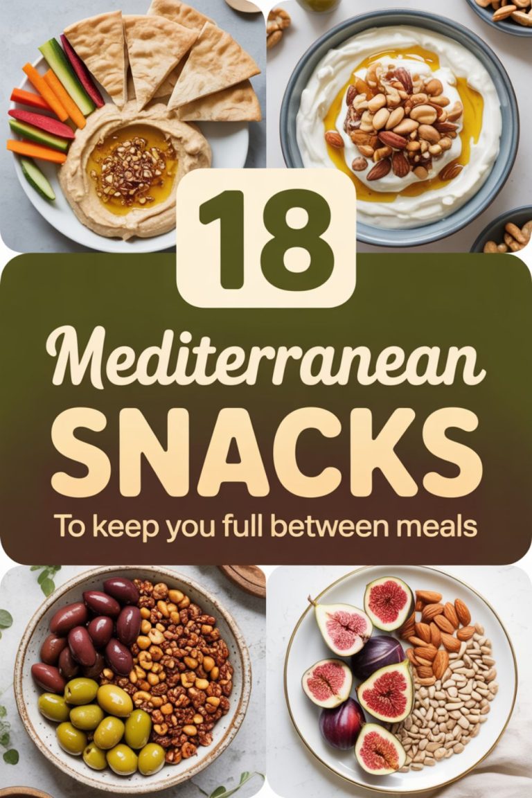 18 Mediterranean Snacks to Keep You Full Between Meals 7 18 Mediterranean Snacks to Keep You Full Between Meals