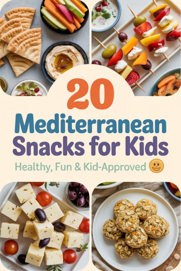 20 Mediterranean-Inspired Snacks for Kids