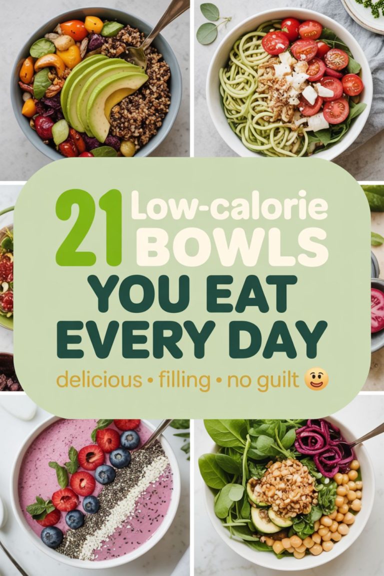 21 Low-Calorie Bowls You Can Eat Every Day