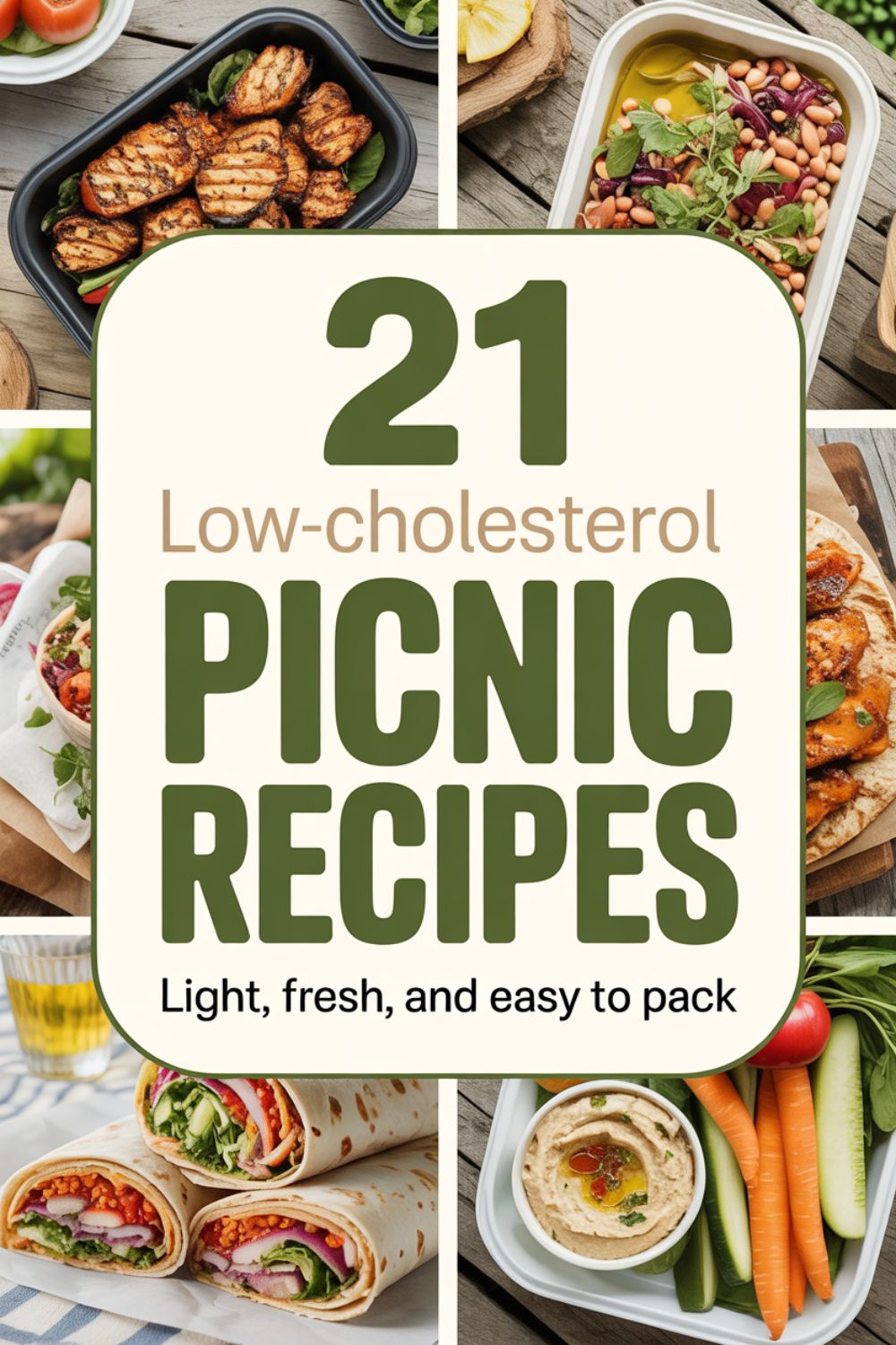 21 Low Cholesterol Picnic Recipes