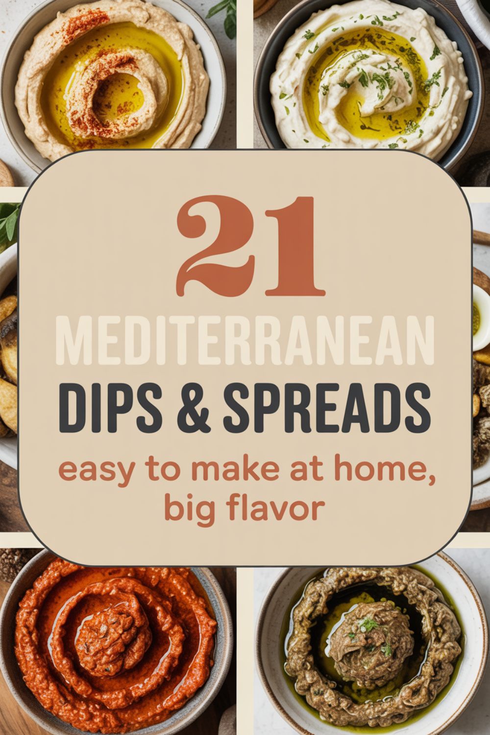 21 Mediterranean Dips Spreads You Can Make at Home
