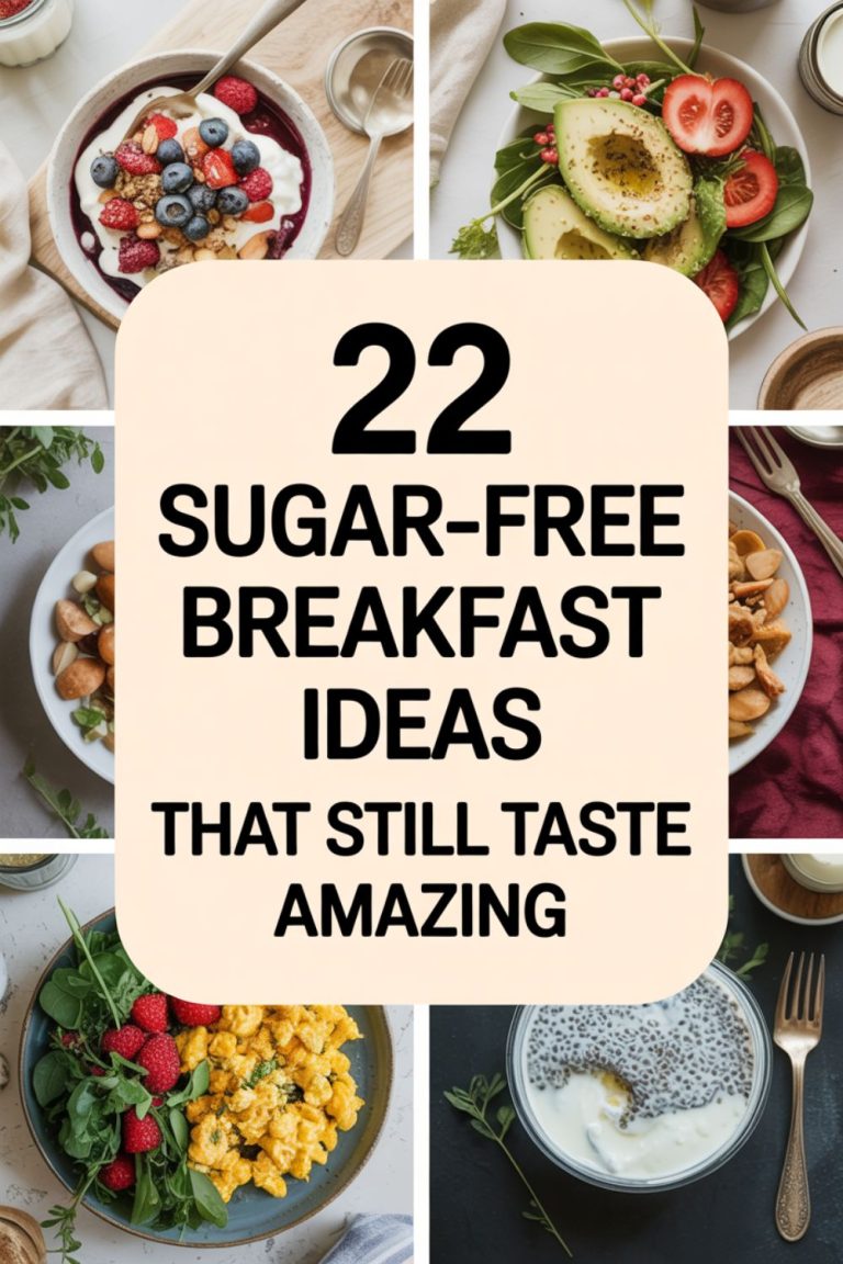 22 Sugar-Free Breakfast Ideas That Still Taste Amazing
