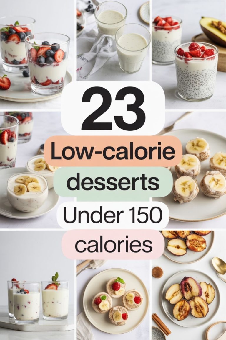 23 Low-Calorie Desserts Under 150 Calories