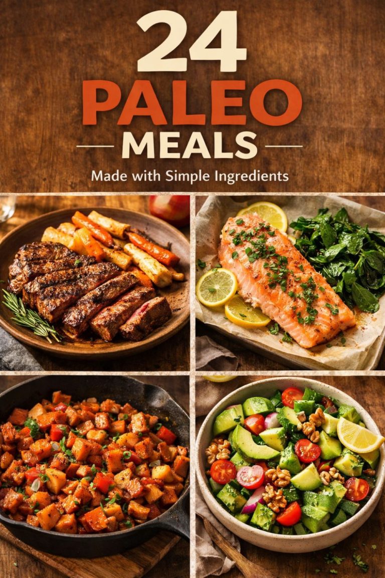 24 Paleo Meals Made with Simple Ingredients