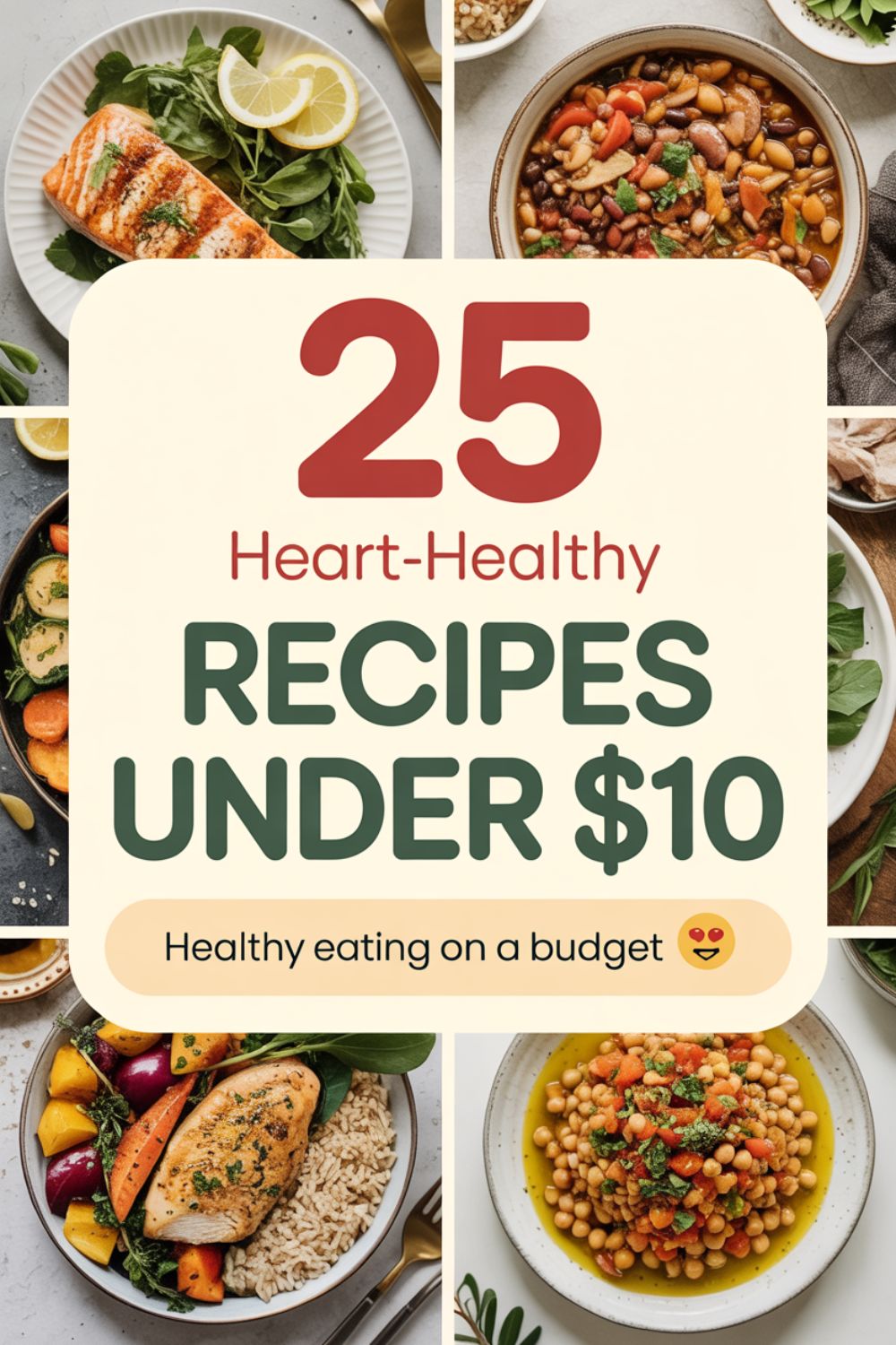 25 Heart Healthy Recipes You Can Make for Under 10
